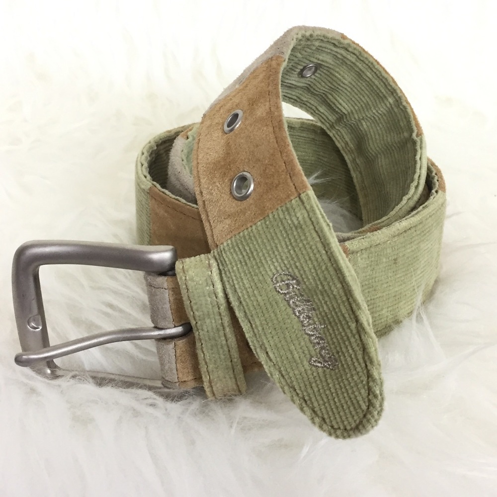 Billabong | Corduroy & Suede Patchwork Belt | M/L